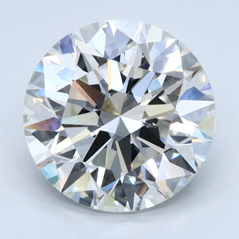 2.42ct ROUND Shaped Diamond | H Color | VS1 Clarity | IGI Certified