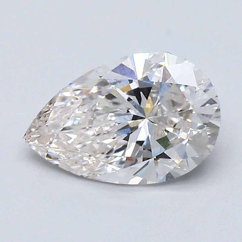 1.47ct PEAR Shaped Diamond | I Color | VVS2 Clarity | GCAL Certified