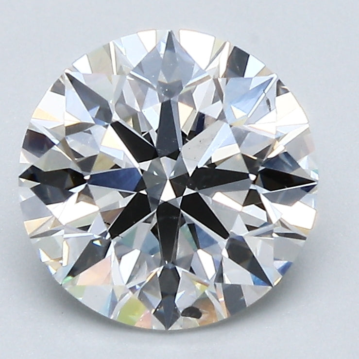 2.5ct ROUND Shaped Diamond | H Color | SI1 Clarity | IGI Certified