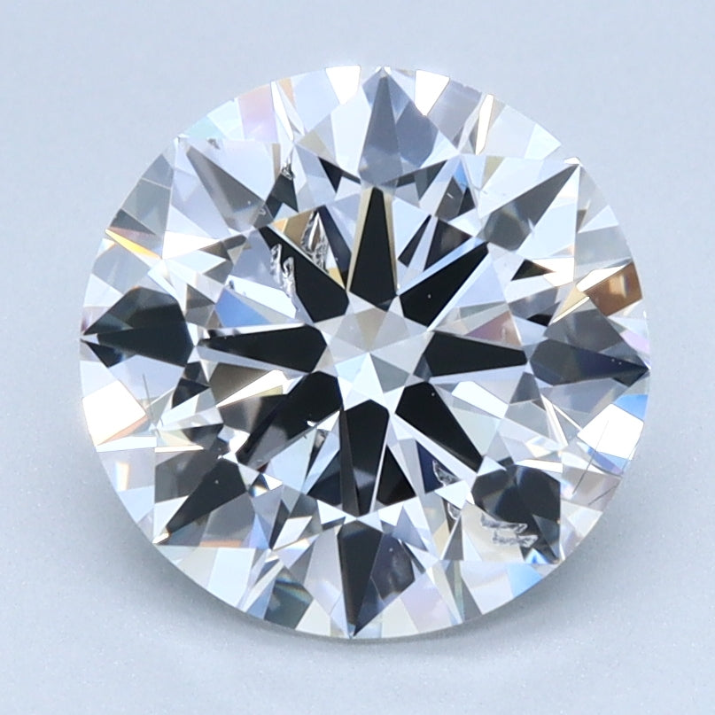 2.22ct ROUND Shaped Diamond | D Color | SI2 Clarity | IGI Certified