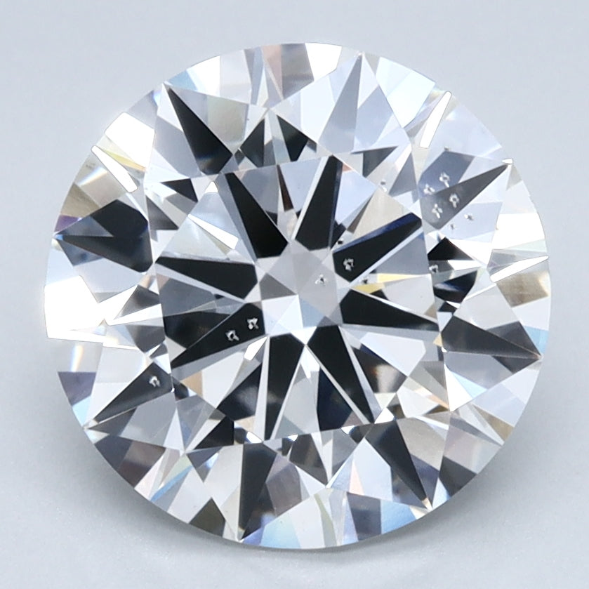 3ct ROUND Shaped Diamond | G Color | SI1 Clarity | IGI Certified