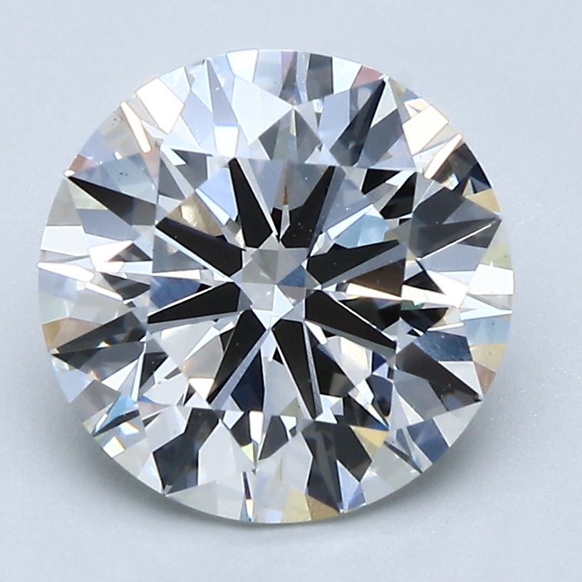 3.04ct ROUND Shaped Diamond | I Color | VS1 Clarity | GCAL Certified