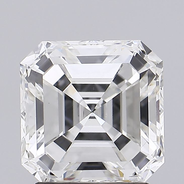 2.33ct ASSCHER Shaped Diamond | G Color | VS1 Clarity | IGI Certified