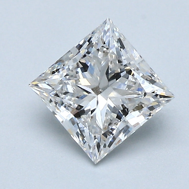 1.25ct PRINCESS Shaped Diamond | G Color | VS2 Clarity | GCAL Certified