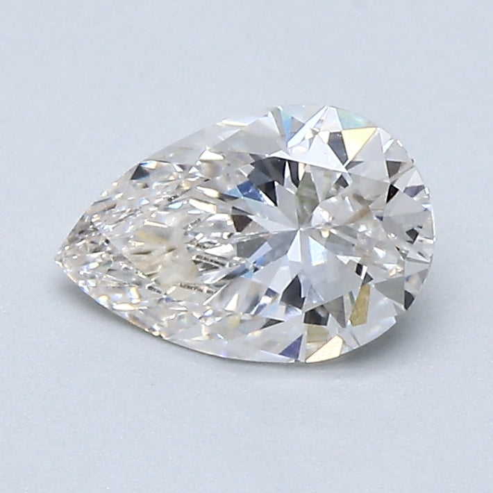 0.77ct PEAR Shaped Diamond | H Color | VS2 Clarity | GCAL Certified