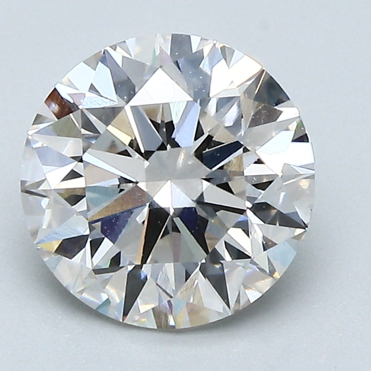 2.04ct ROUND Shaped Diamond | J Color | VVS2 Clarity | IGI Certified