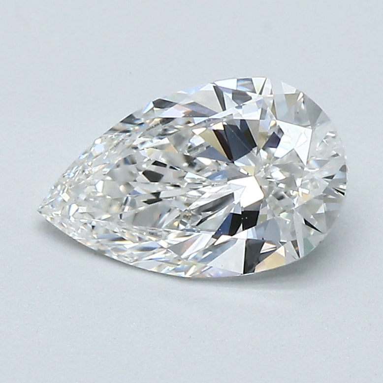 1ct PEAR Shaped Diamond | G Color | VVS2 Clarity | IGI Certified