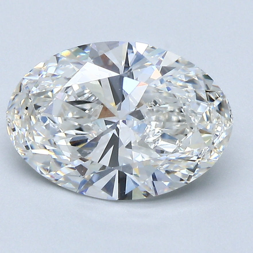 2.45ct OVAL Shaped Diamond | G Color | VVS2 Clarity | IGI Certified