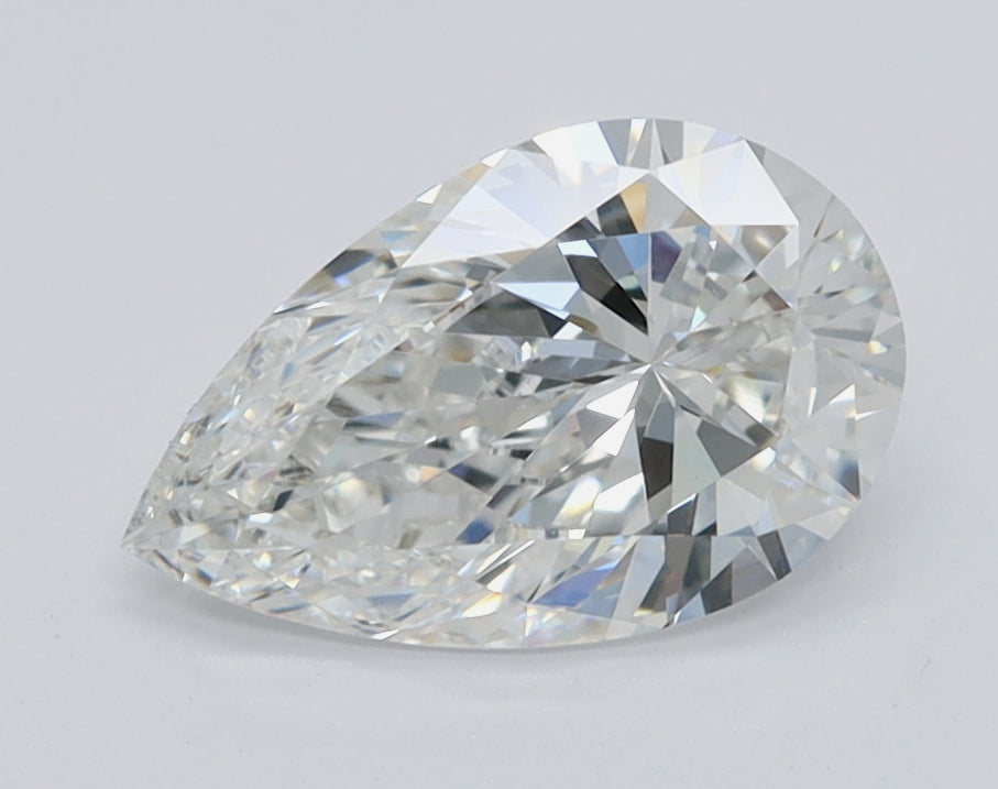 1.26ct PEAR Shaped Diamond | F Color | VS1 Clarity | IGI Certified