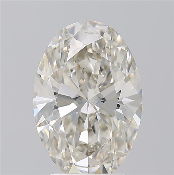 3.04ct OVAL Shaped Diamond | I Color | VS1 Clarity | IGI Certified