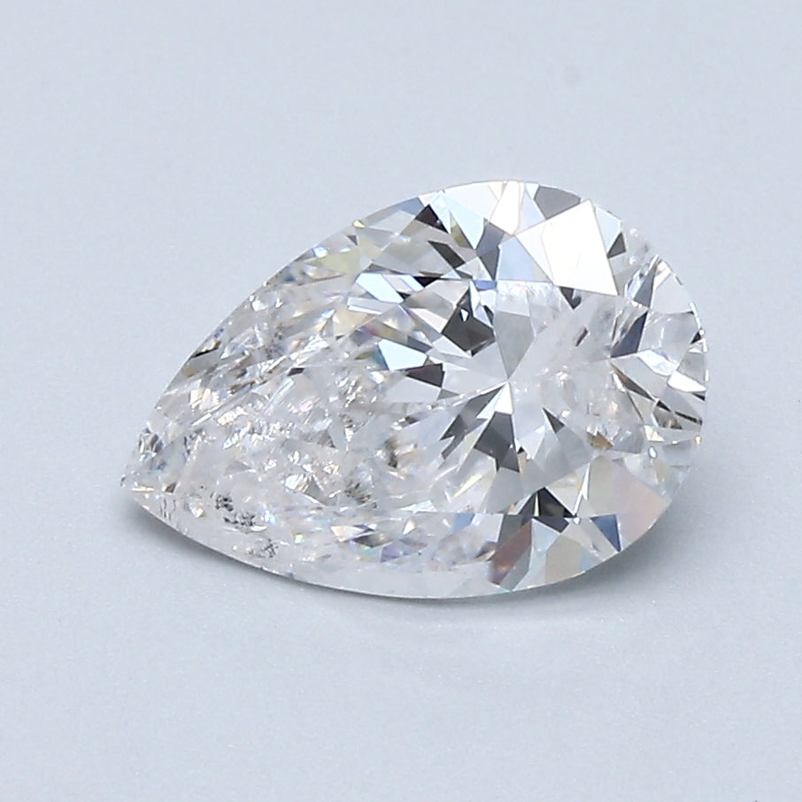 1.52ct PEAR Shaped Diamond | F Color | I2 Clarity | IGI Certified