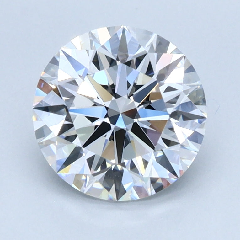 1.51ct ROUND Shaped Diamond | D Color | VVS2 Clarity | IGI Certified