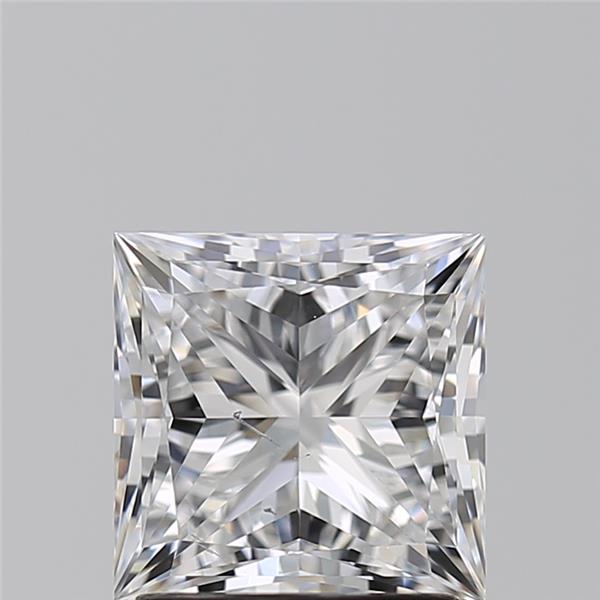 1.9ct PRINCESS Shaped Diamond | D Color | SI1 Clarity | IGI Certified