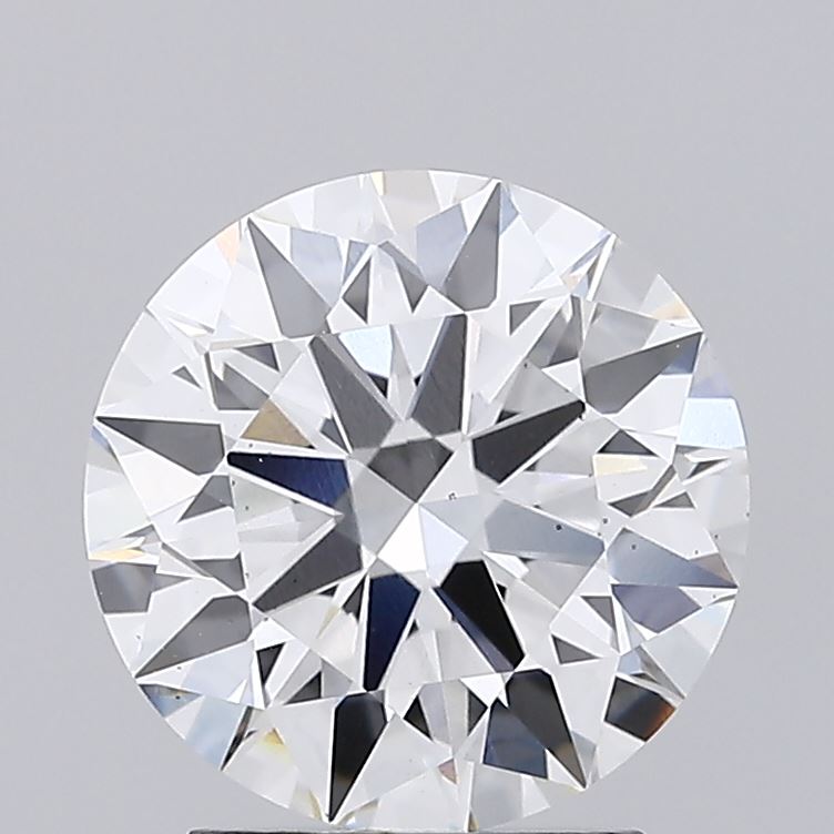 2.2ct ROUND Shaped Diamond | E Color | VS2 Clarity | GIA Certified