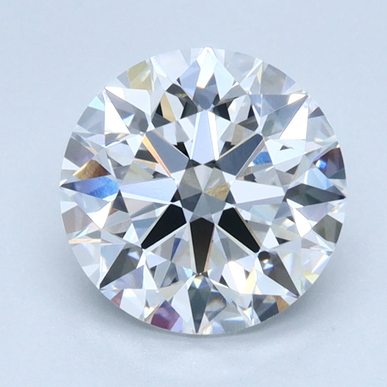 1.63ct ROUND Shaped Diamond | D Color | VVS2 Clarity | IGI Certified