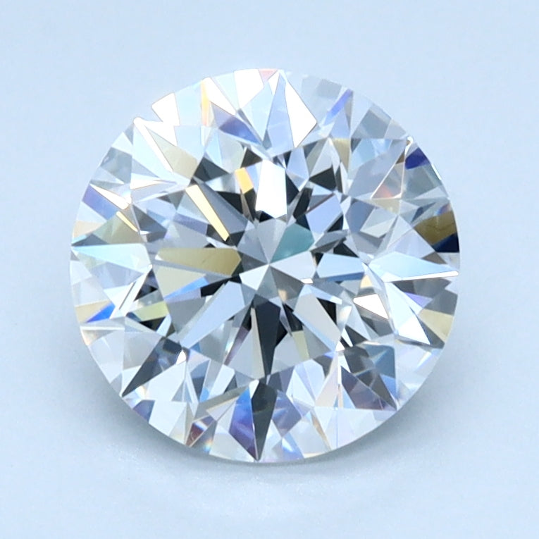 1.5ct ROUND Shaped Diamond | D Color | VVS2 Clarity | IGI Certified