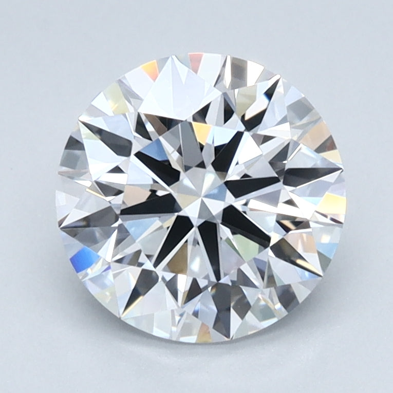 1.55ct ROUND Shaped Diamond | D Color | VVS2 Clarity | IGI Certified