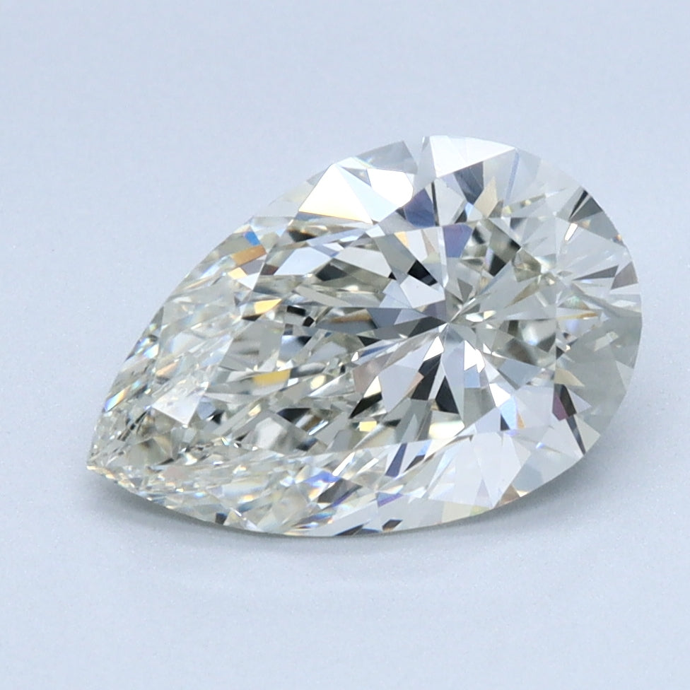 2ct PEAR Shaped Diamond | H Color | VS1 Clarity | IGI Certified