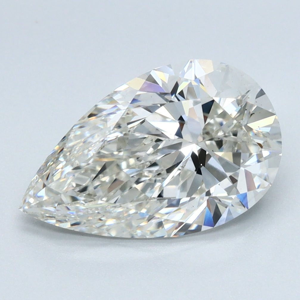 2.52ct PEAR Shaped Diamond | G Color | VS2 Clarity | IGI Certified