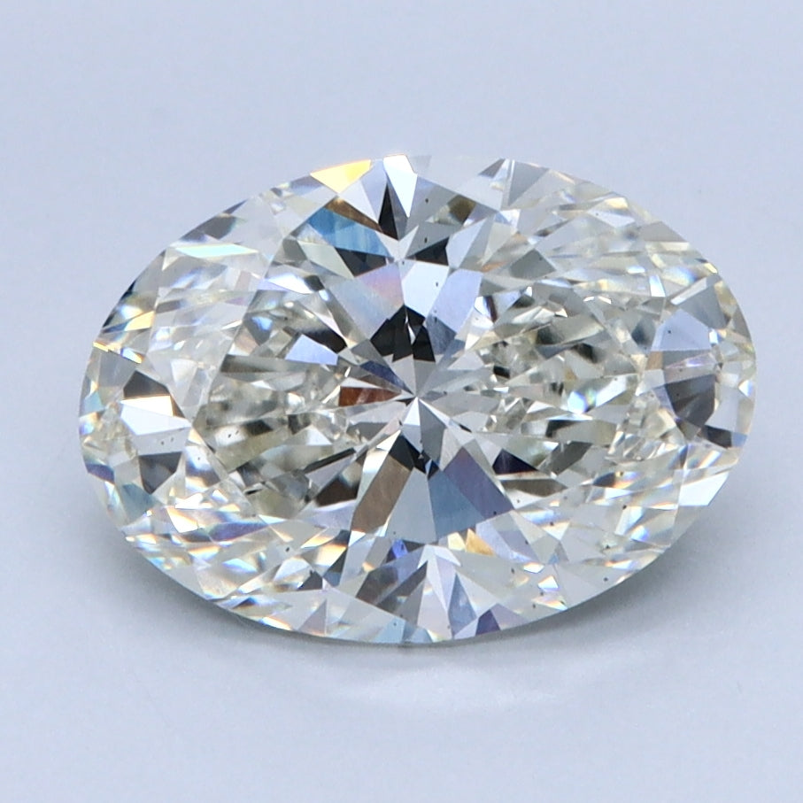 2.1ct OVAL Shaped Diamond | I Color | VS2 Clarity | IGI Certified