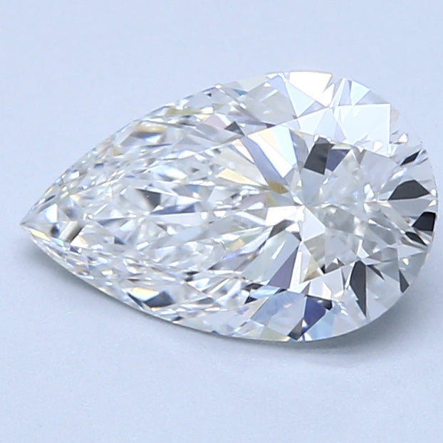 1.67ct PEAR Shaped Diamond | F Color | VVS2 Clarity | IGI Certified