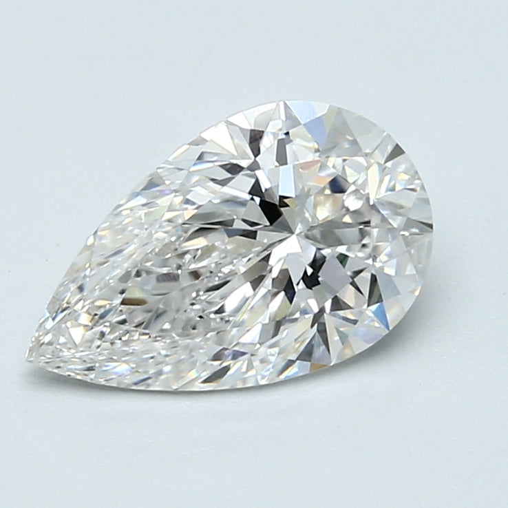 1.84ct PEAR Shaped Diamond | F Color | VVS2 Clarity | IGI Certified