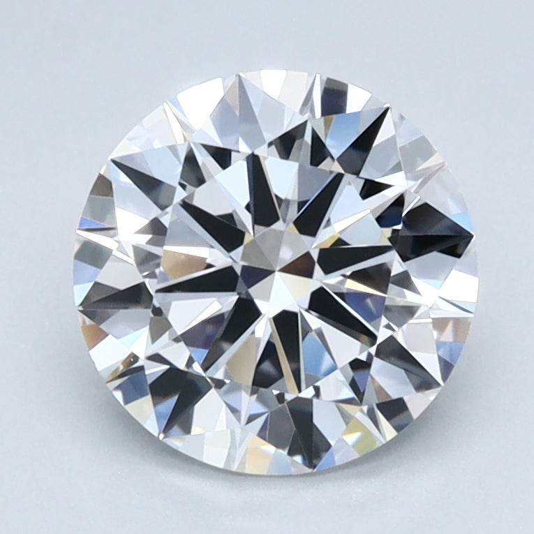 1.57ct ROUND Shaped Diamond | D Color | VVS2 Clarity | IGI Certified