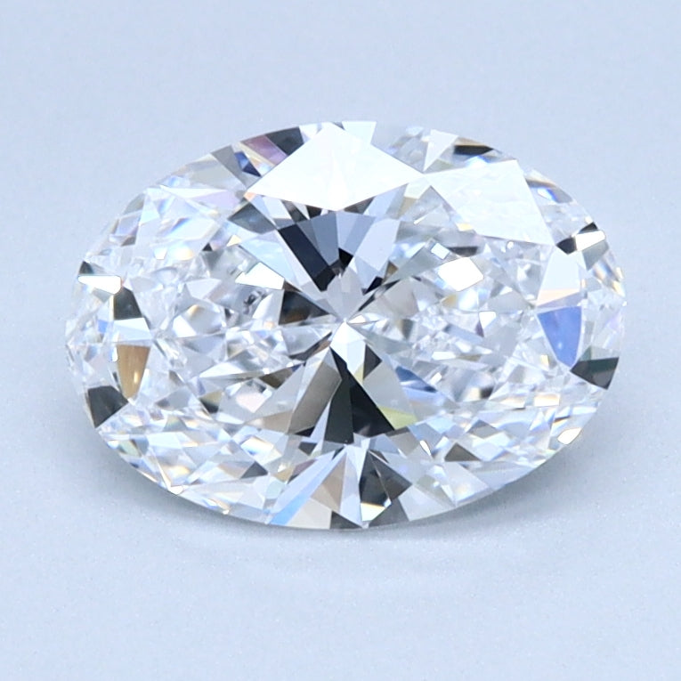 1.08ct OVAL Shaped Diamond | D Color | VVS2 Clarity | IGI Certified