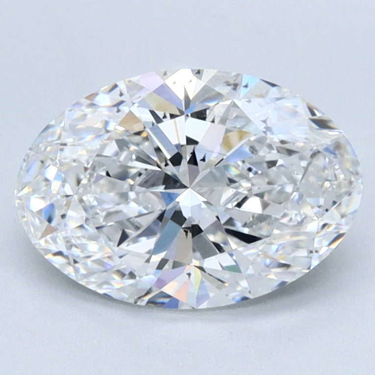 1.5ct OVAL Shaped Diamond | E Color | SI1 Clarity | IGI Certified