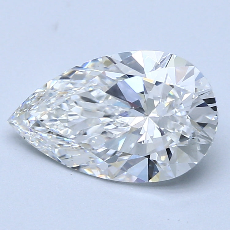 2.53ct PEAR Shaped Diamond | F Color | VS1 Clarity | IGI Certified