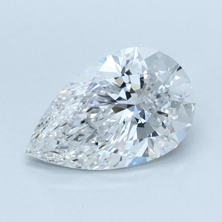 1.07ct PEAR Shaped Diamond | E Color | VS2 Clarity | IGI Certified