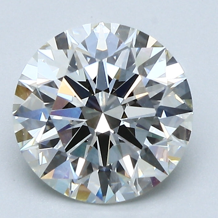 2.09ct ROUND Shaped Diamond | I Color | VVS2 Clarity | IGI Certified