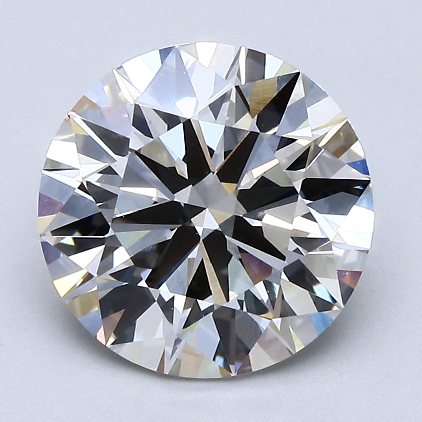 3.06ct ROUND Shaped Diamond | J Color | VS1 Clarity | GCAL Certified