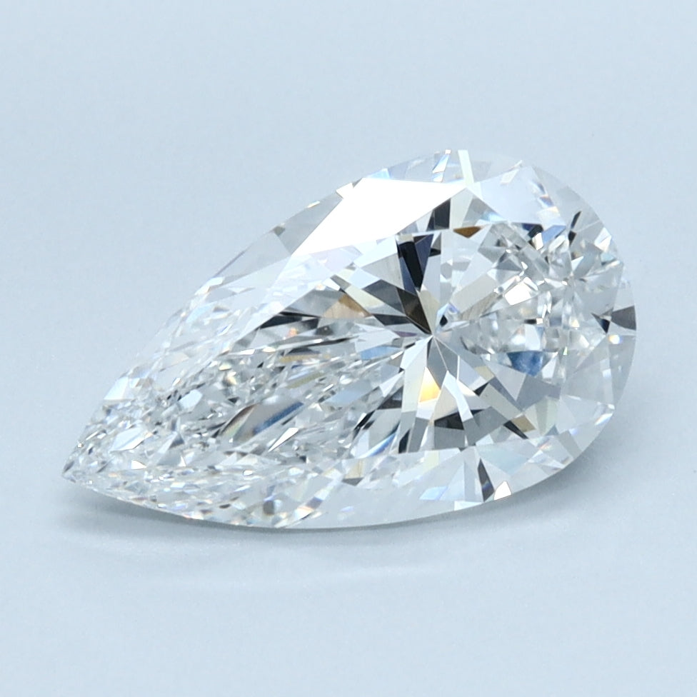 1.67ct PEAR Shaped Diamond | E Color | VS1 Clarity | IGI Certified