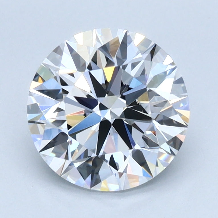 1.6ct ROUND Shaped Diamond | D Color | VVS2 Clarity | IGI Certified