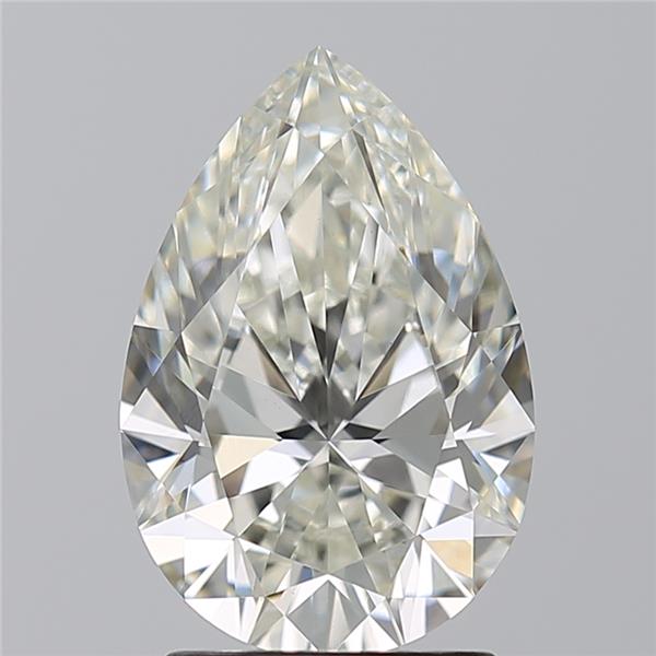 2.3ct PEAR Shaped Diamond | H Color | VVS2 Clarity | IGI Certified