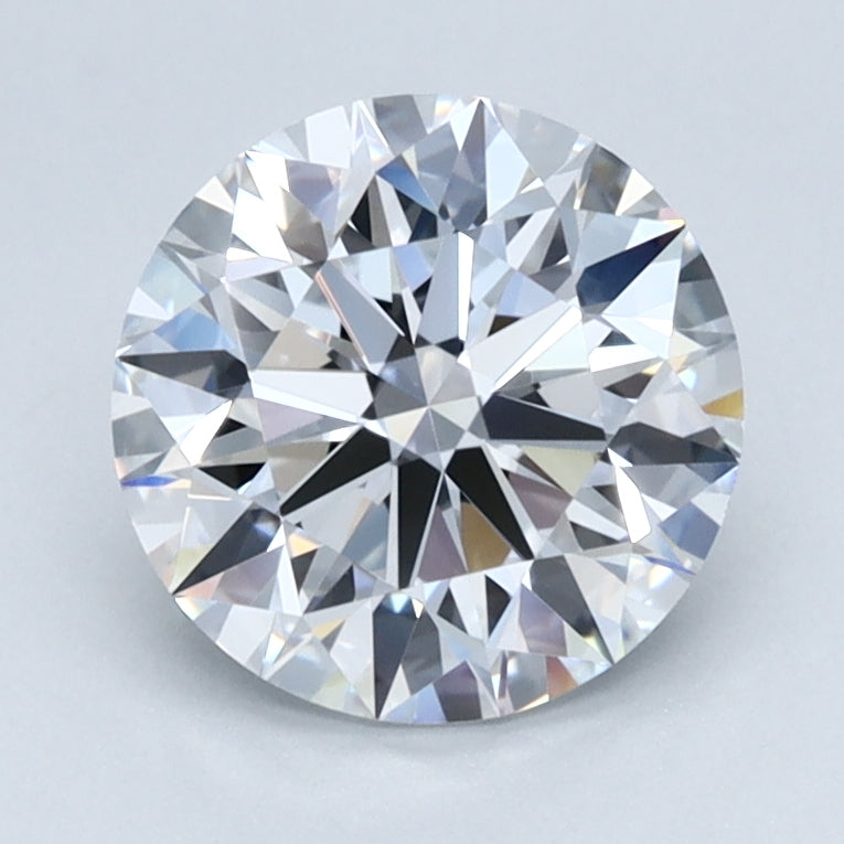 1.65ct ROUND Shaped Diamond | D Color | VVS2 Clarity | IGI Certified