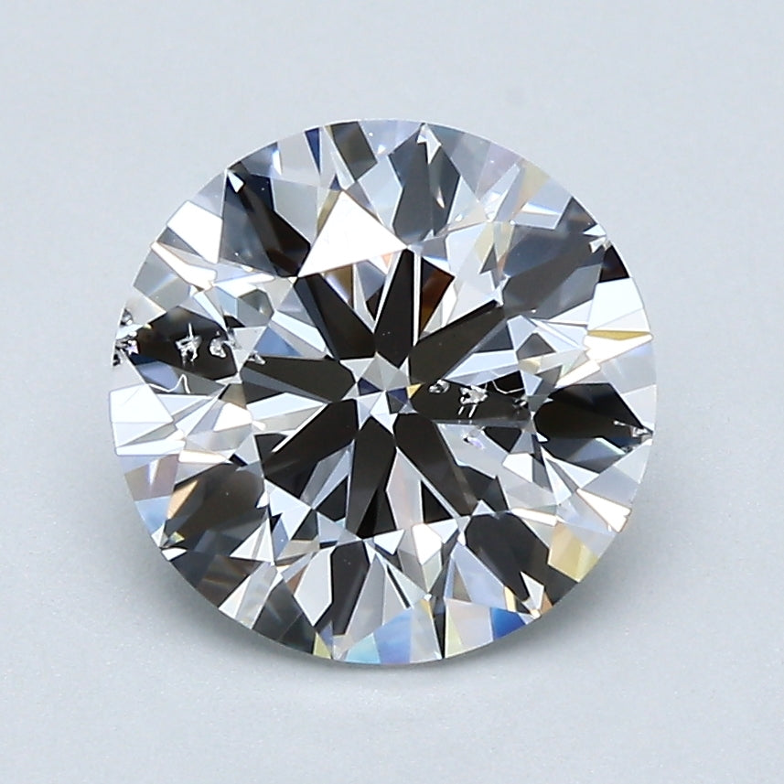 2.12ct ROUND Shaped Diamond | D Color | SI2 Clarity | IGI Certified