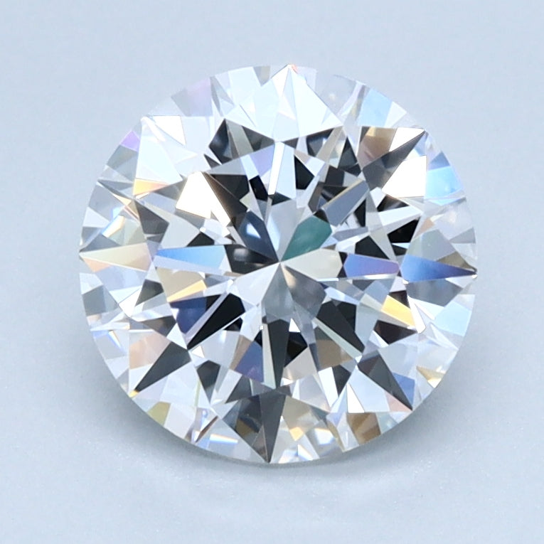 1.51ct ROUND Shaped Diamond | D Color | VVS2 Clarity | IGI Certified