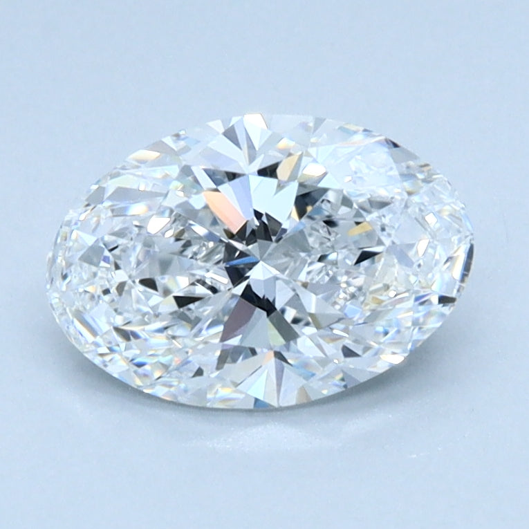 1ct OVAL Shaped Diamond | D Color | VS1 Clarity | IGI Certified