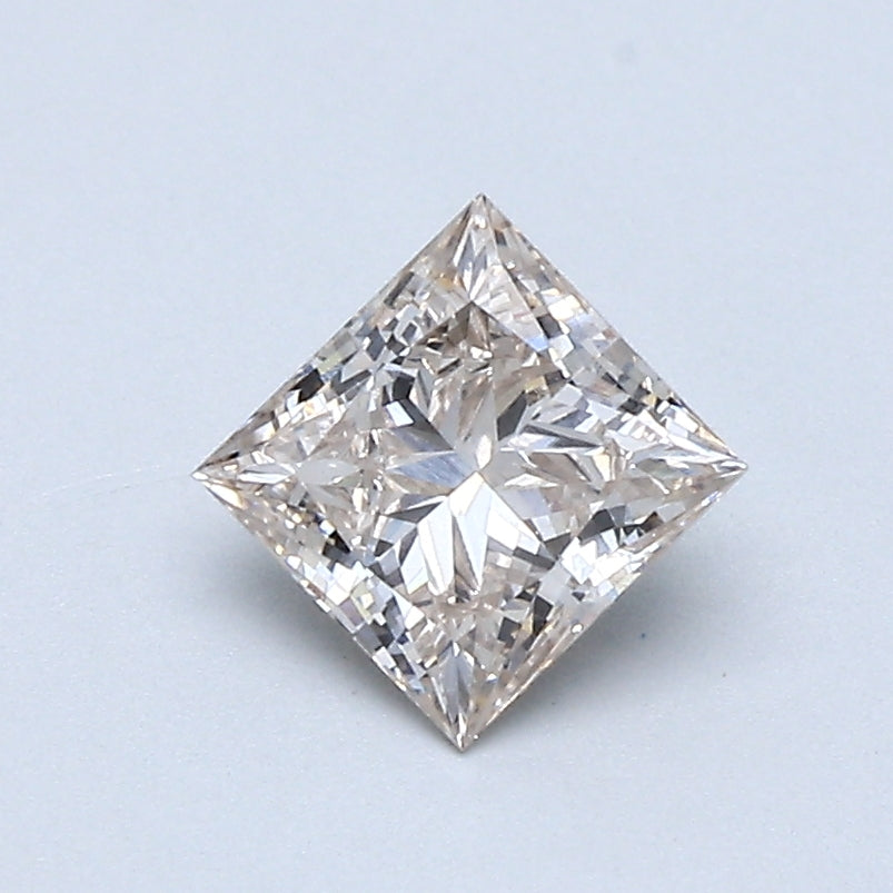 0.74ct PRINCESS Shaped Diamond | J Color | VVS2 Clarity | IGI Certified