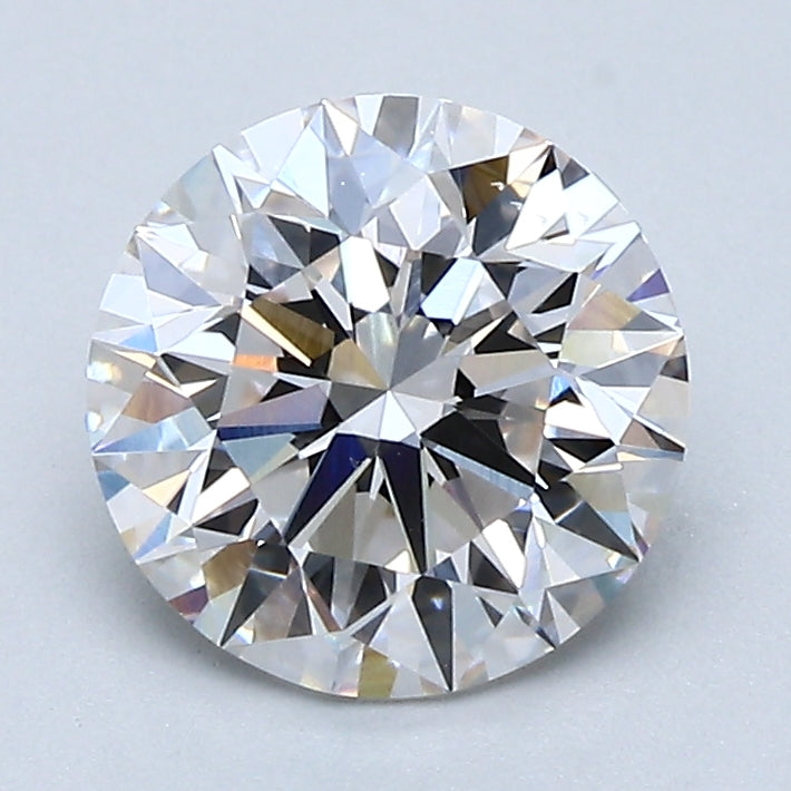 1.7ct ROUND Shaped Diamond | I Color | VVS2 Clarity | GCAL Certified