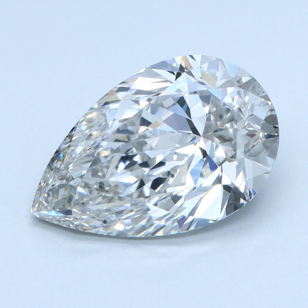 2.66ct PEAR Shaped Diamond | G Color | VS1 Clarity | IGI Certified