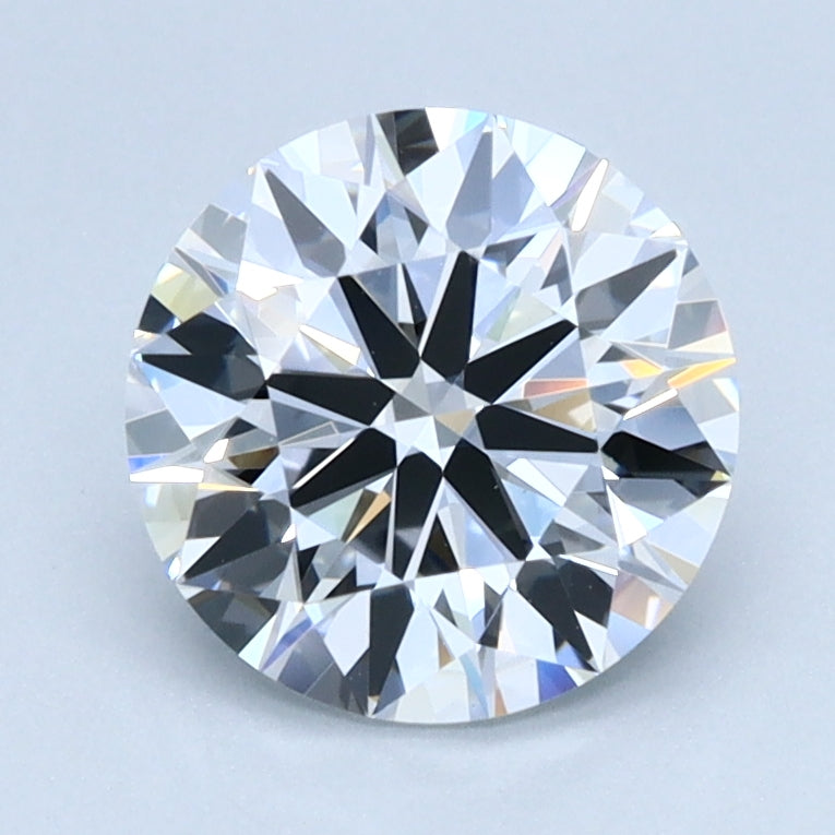 1.5ct ROUND Shaped Diamond | D Color | VVS2 Clarity | IGI Certified