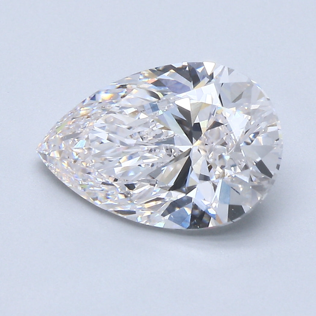 3.02ct PEAR Shaped Diamond | I Color | VS1 Clarity | GCAL Certified