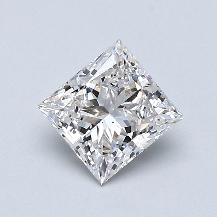 0.77ct PRINCESS Shaped Diamond | G Color | SI1 Clarity | IGI Certified