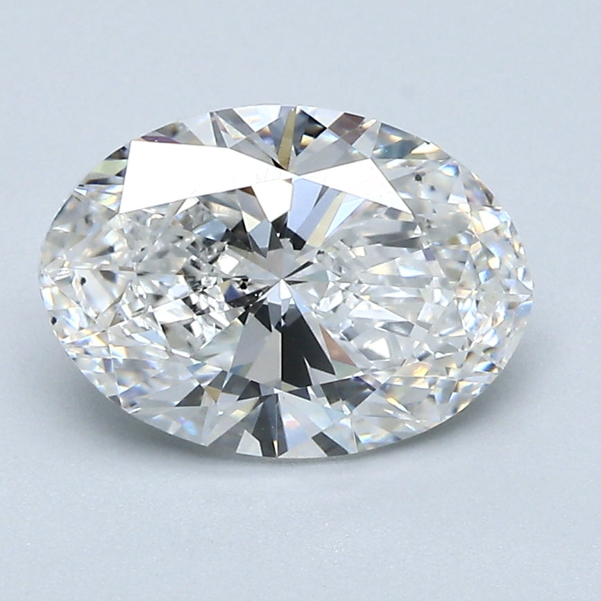 2.01ct OVAL Shaped Diamond | F Color | SI1 Clarity | GIA Certified