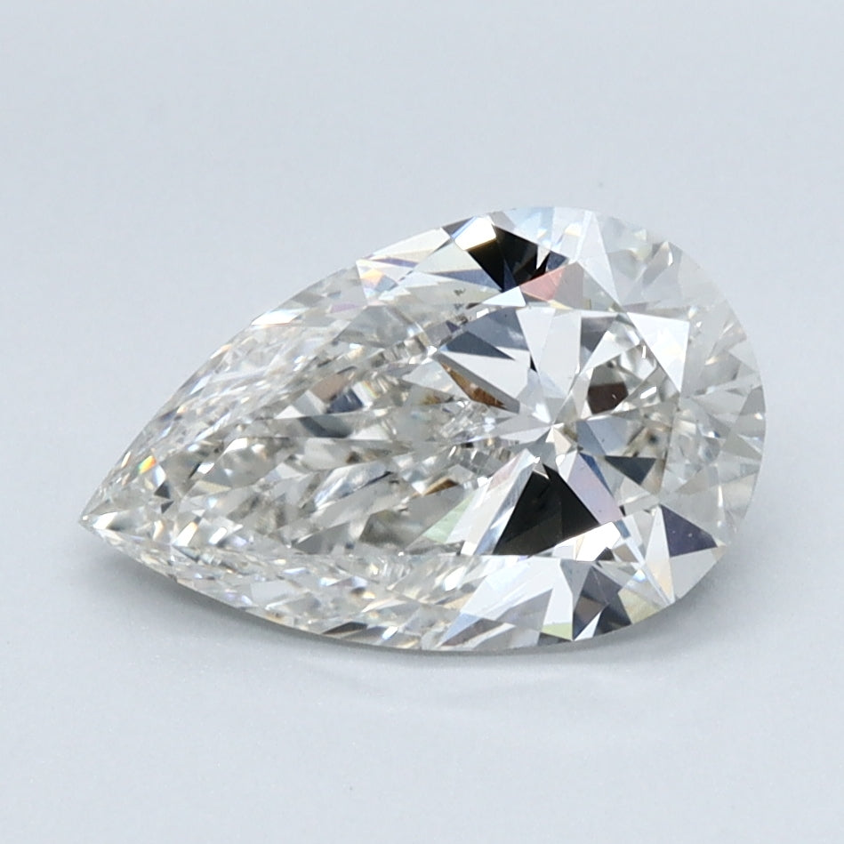 1.5ct PEAR Shaped Diamond | H Color | VS2 Clarity | IGI Certified