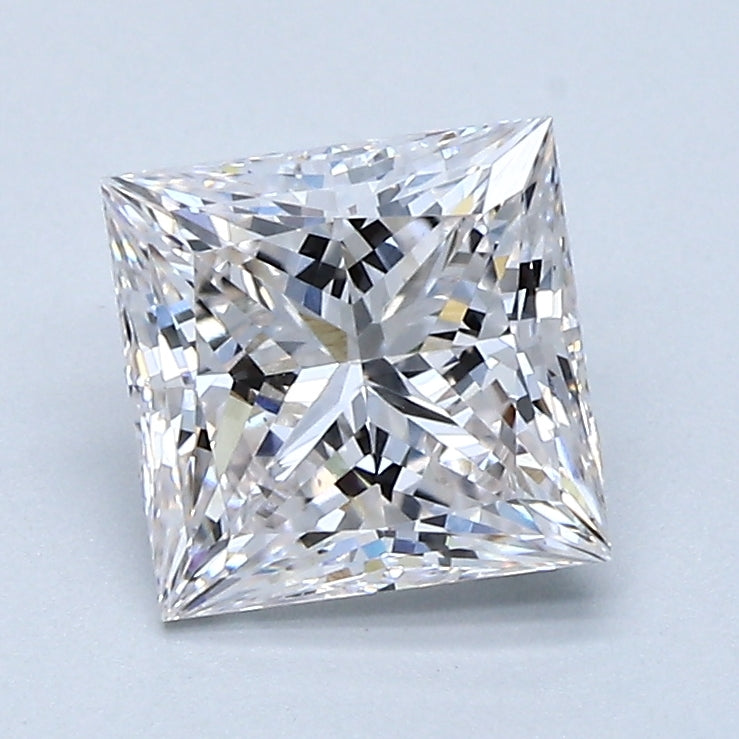1.52ct PRINCESS Shaped Diamond | I Color | VS2 Clarity | GCAL Certified