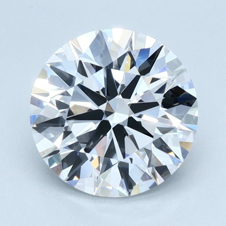 1.55ct ROUND Shaped Diamond | D Color | VVS2 Clarity | IGI Certified